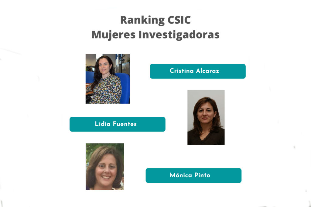Three ITIS researchers in the ranking of the most outstanding scientific women by the CSIC